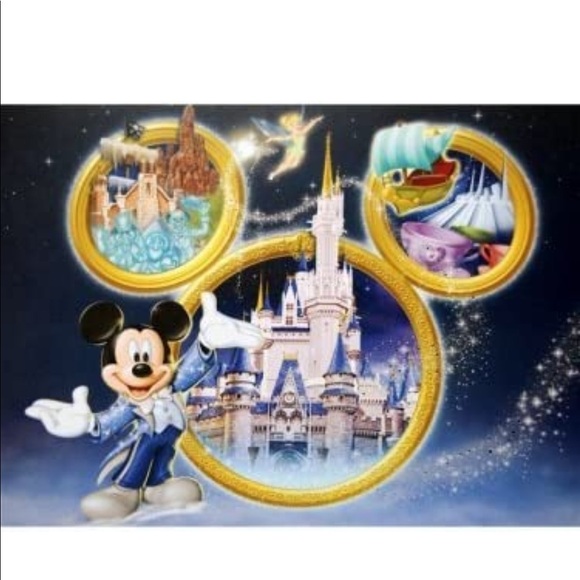 4 park collector set- Disney World ART - Picture 2 of 7